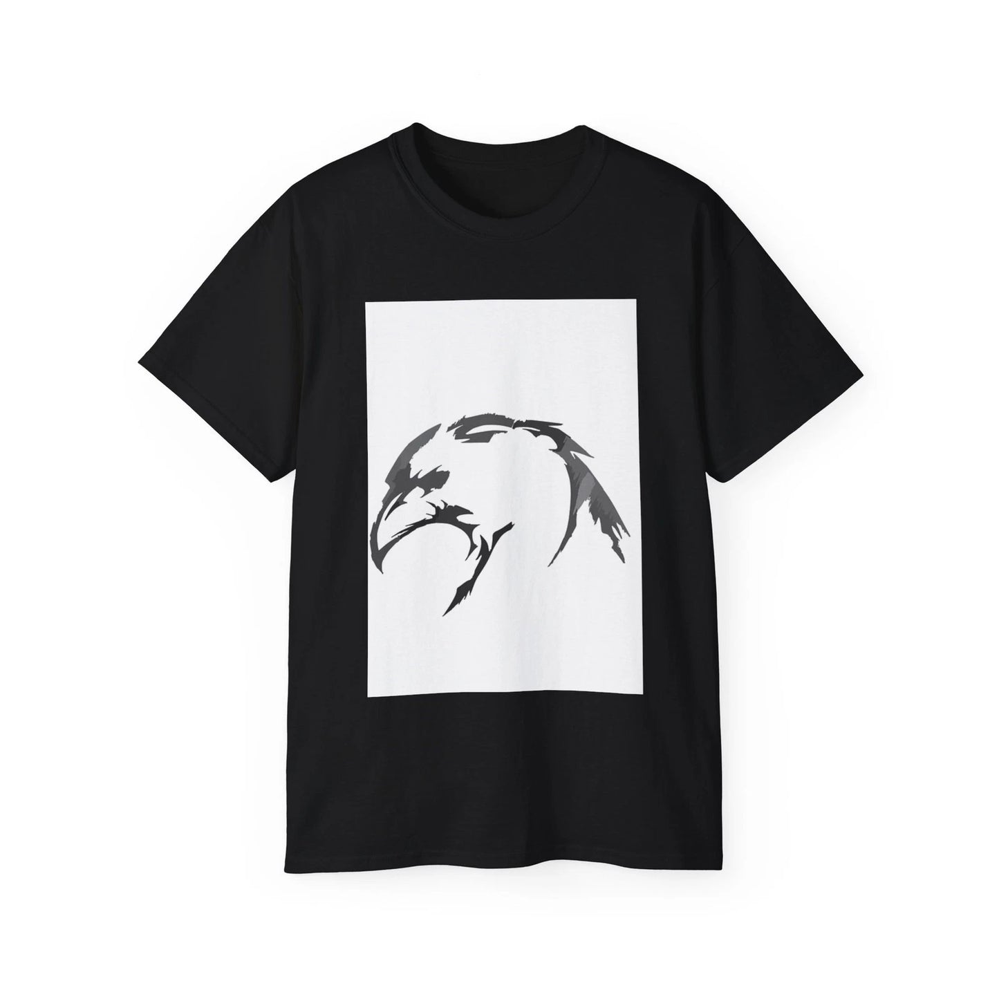 Bird Head Plumage Feathers Beak Nature | Custom Graphic T-Shirt