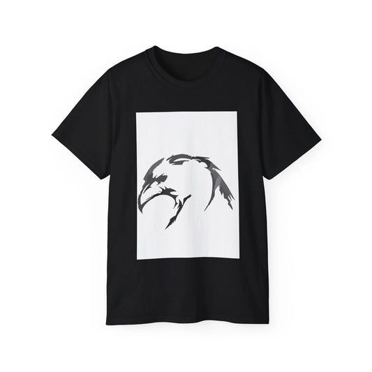 Bird Head Plumage Feathers Beak Nature | Custom Graphic T-Shirt