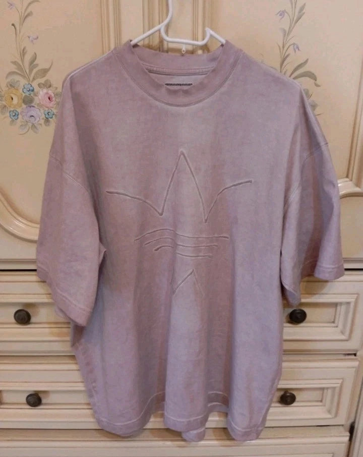 Adidas Abstract Trefoil Oversize Tee New
