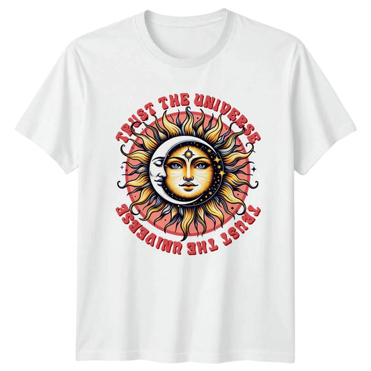 Trust The Universe T-Shirt Celestial Boho Spiritual Gift For Him And Her