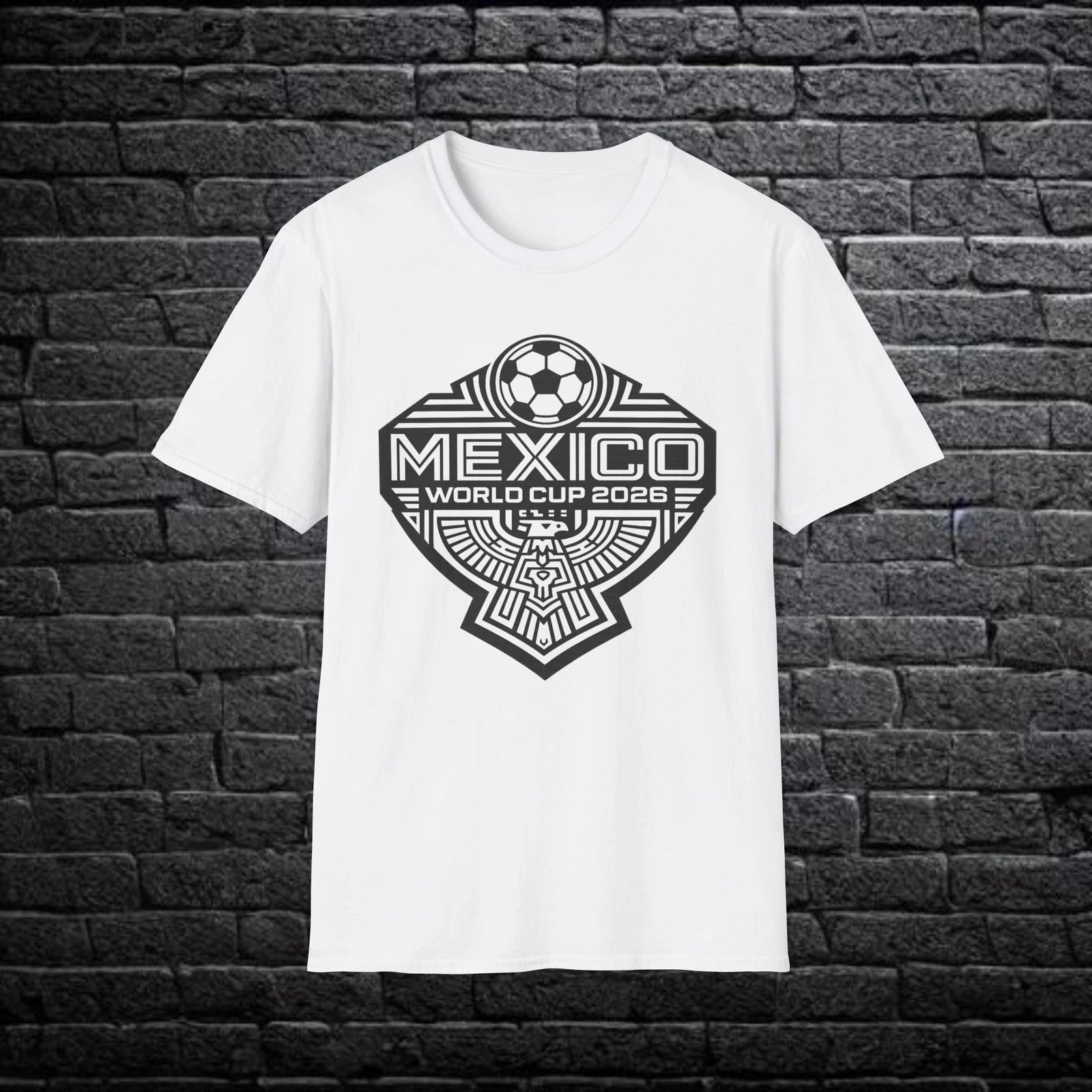 Mexico Canada USA World Cup 2026 Soccer Emblem T-Shirt