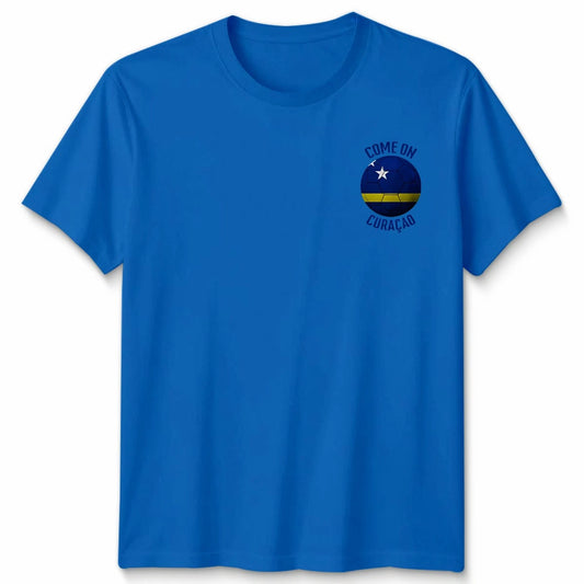 Come On Curacao Football Unisex Kids T-Shirt Country Pride Soccer Tee #WC