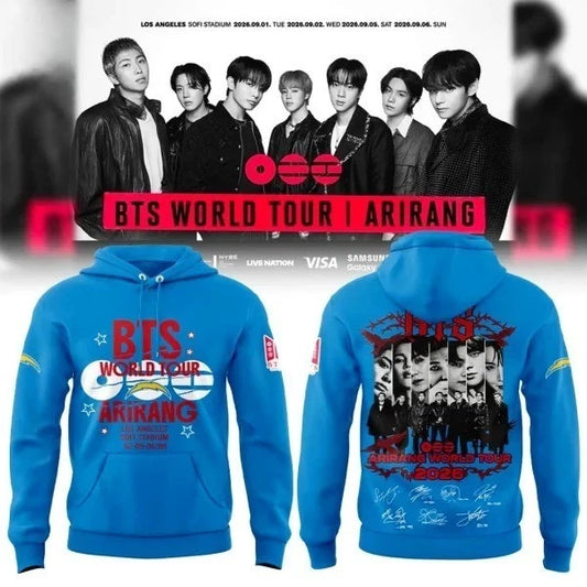 Chargers x Arirang World Tour 2026 Edition Hoodie