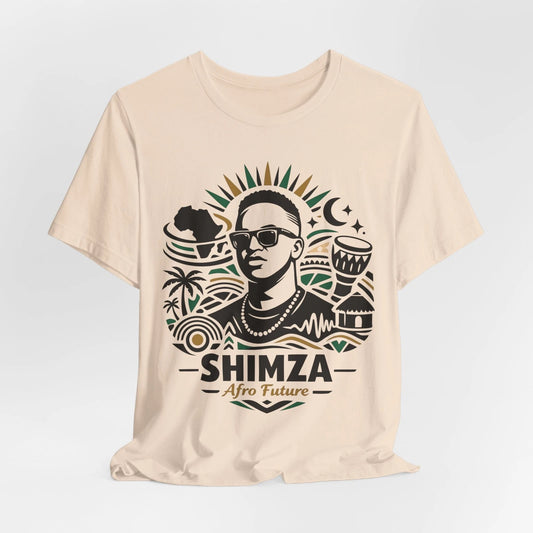 Shimza Afro Future Unisex T-Shirt | Afrobeat DJ Portrait Electronic Music Style