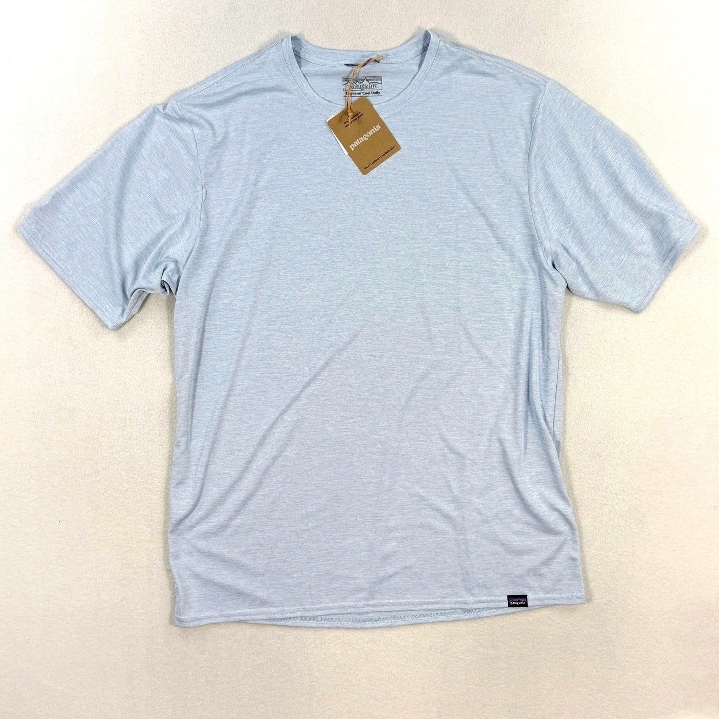 Patagonia Capilene Cool Daily Shirt Size M Mens Fleck Blue 45215 NEW