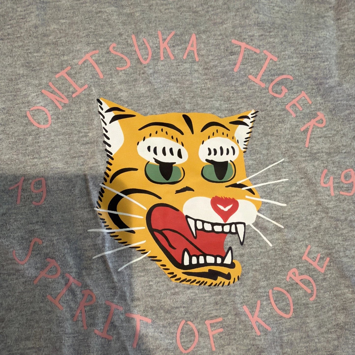 Onitsuka Tiger GRAPHIC TEE 100% Cotton Short Sleeves Simple  JAPAN NEW