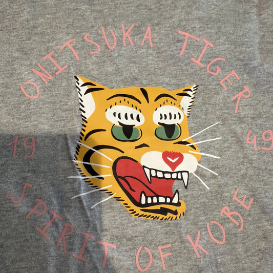 Onitsuka Tiger GRAPHIC TEE 100% Cotton Short Sleeves Simple  JAPAN NEW