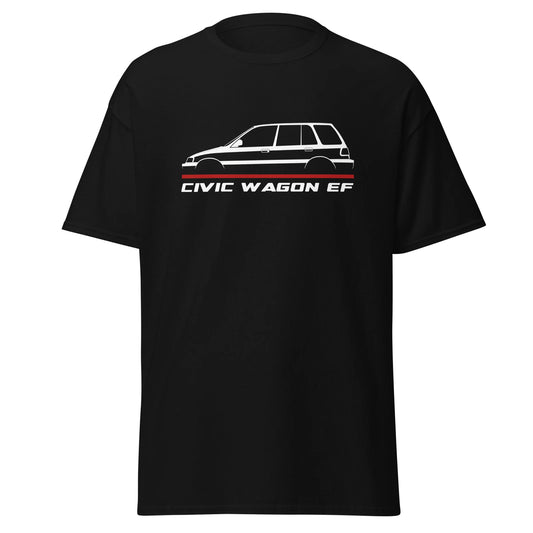 Premium T-Shirt For Honda Civic Wagon EF 1988-1991 Fans Birthday Gift