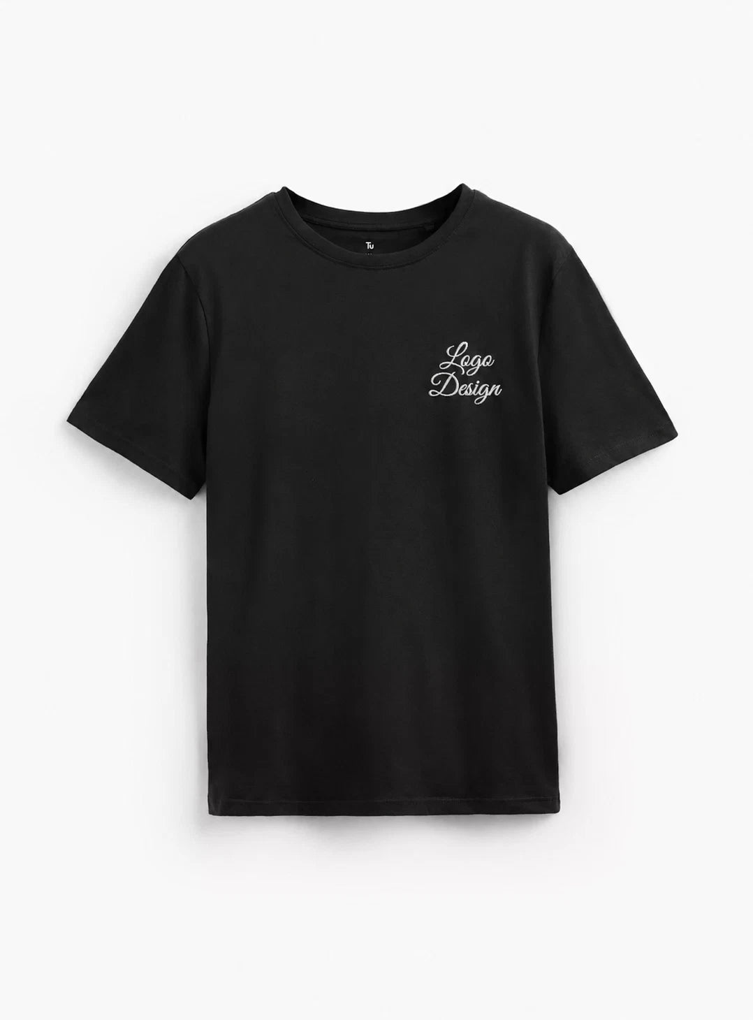 Custom Embroidered T Shirt Personalised Logo Text Design 100% Cotton UK