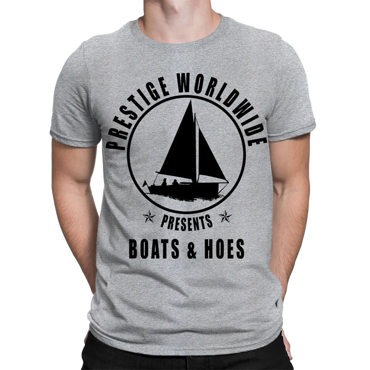 Prestige Worldwide Boats And Hoes Funny Gift Retro Vintage Mens T-Shirts #TA-56