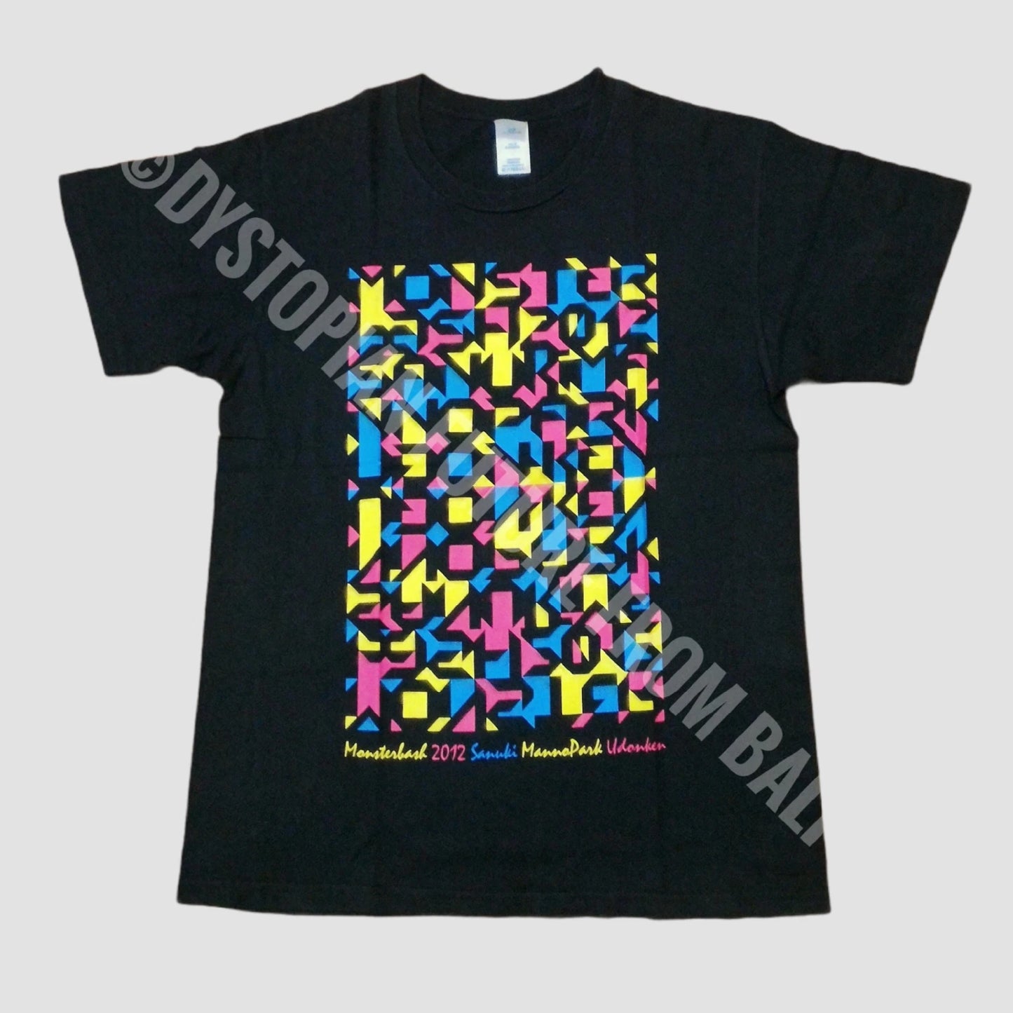 Monsterbash 2012 Sanuki MannoPark Udonken Japanese Music Festival Band T-shirt