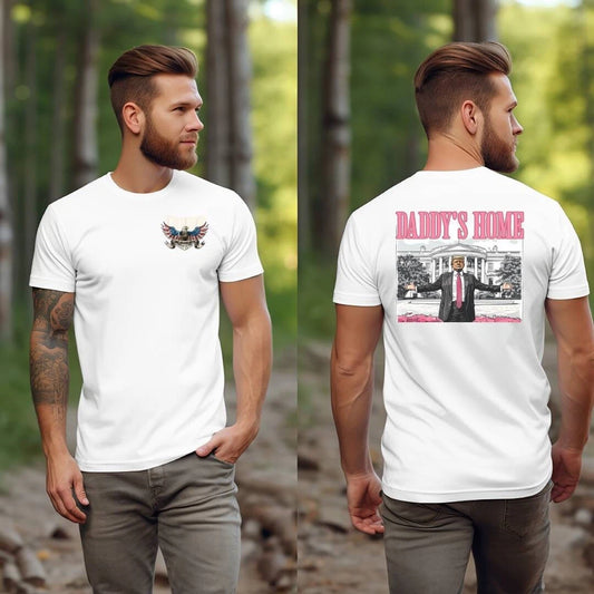 Trump 2024 Daddy's Home MAGA 45 47 You Missed Me Never Surrender Legend T-Shirt