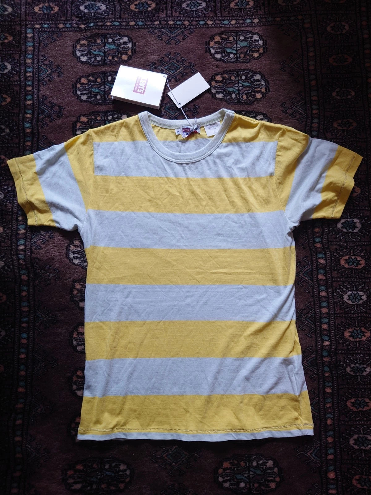 Levi's Vintage Clothing LVC 60s Casuals Striped T-Shirt NOS Rare Small (Turkey)