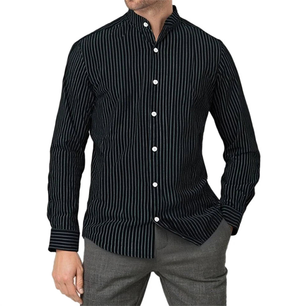 Men's Button Down Shirts Casual Long Sleeve Shirts Summer Beach Shirts