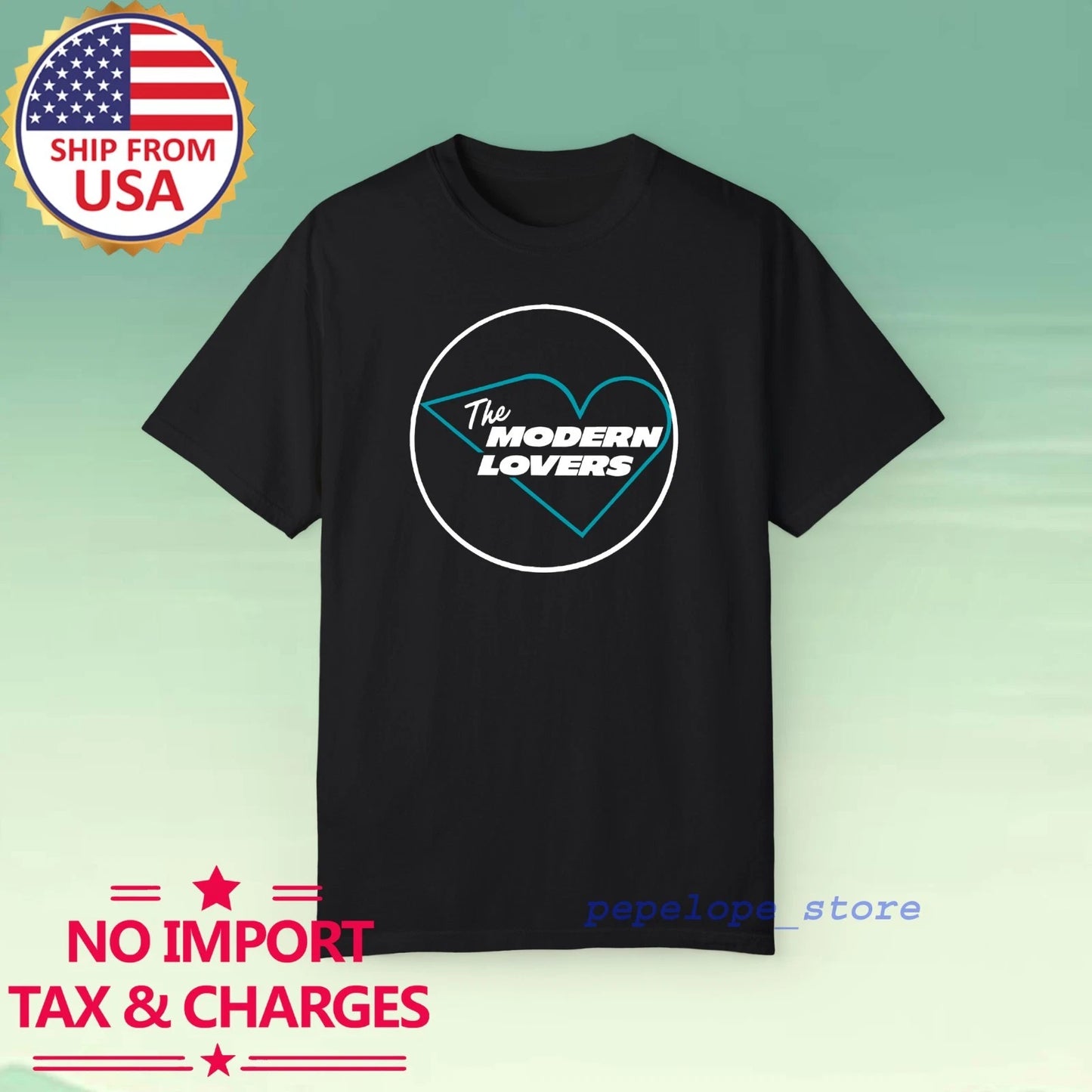 The Modern Lovers Men's Black Size S-5XL