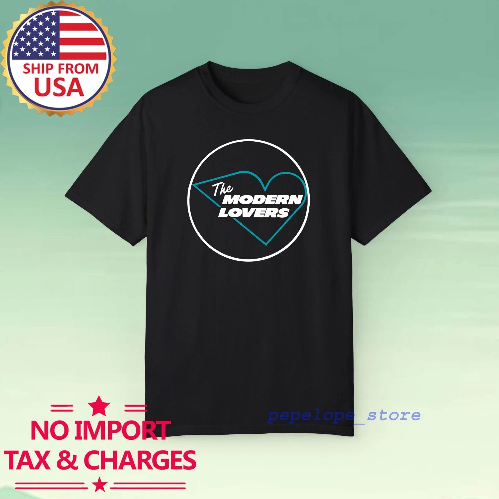 The Modern Lovers Men's Black Size S-5XL