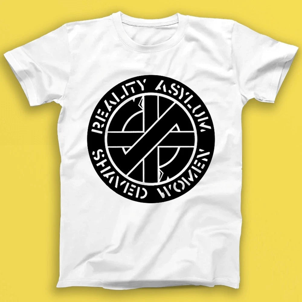 Crass Reality Asylum Punk Rock Music Gift Tshirt T1803