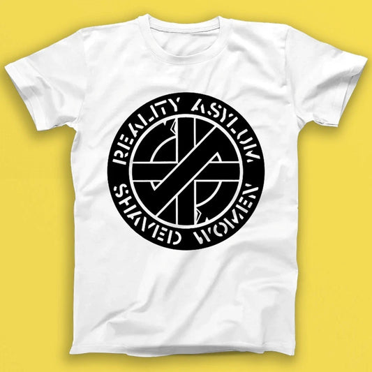 Crass Reality Asylum Punk Rock Music Gift Tshirt T1803