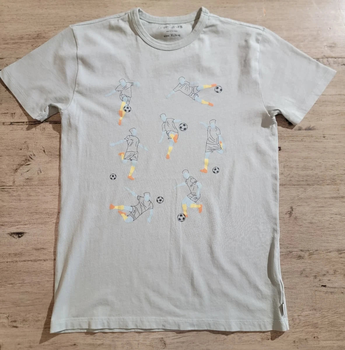Kids Casual Soccer Fan  Design Funny Day Unisex T-Shirt XL 12-14
