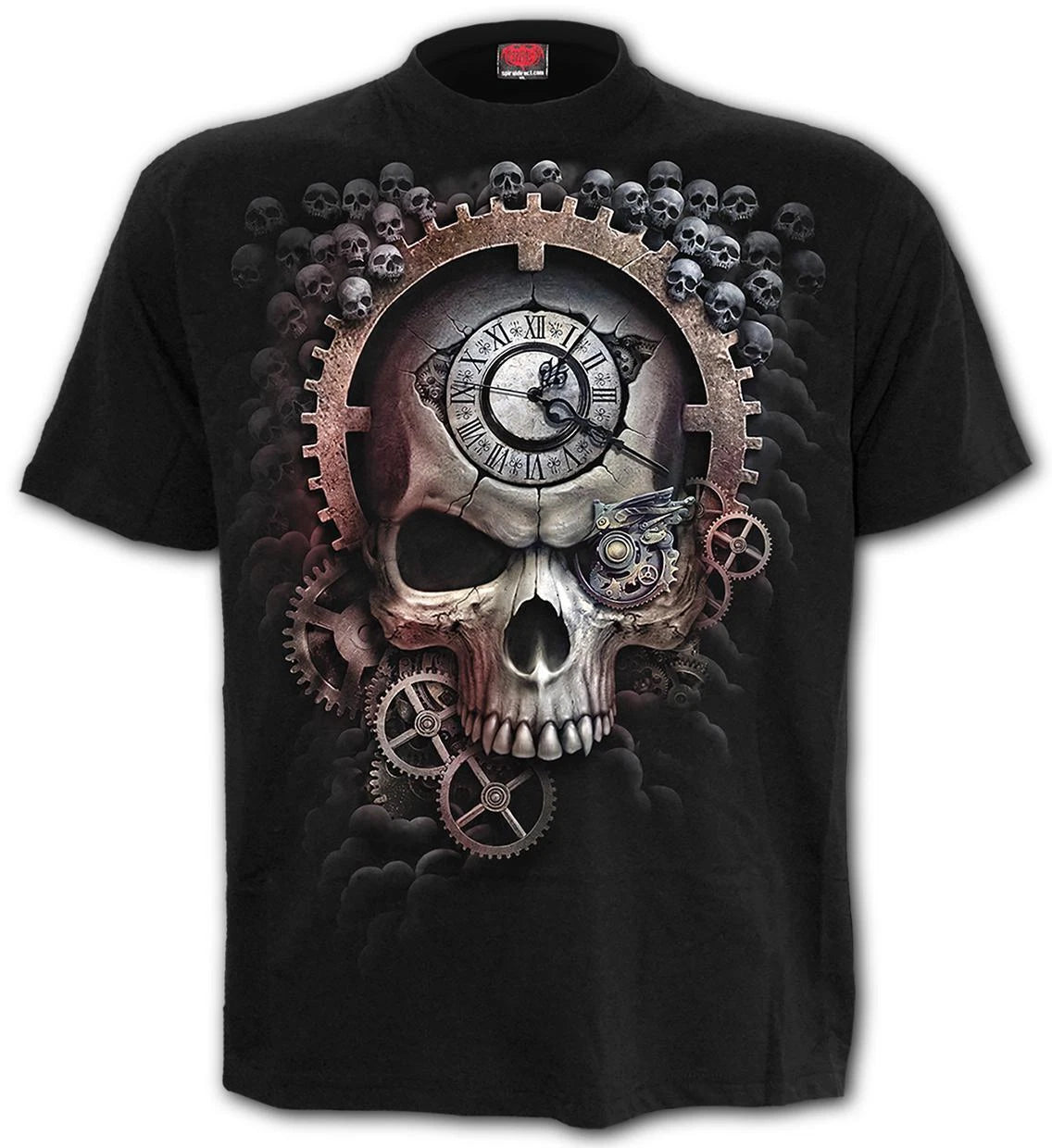 SPIRAL DIRECT REAPER TIME T-Shirt/Biker/Skull/Reaper/Goth/Darkwear/Top