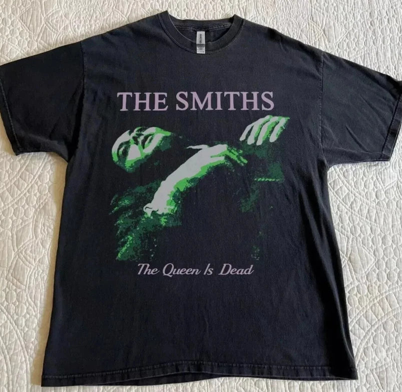 The Smiths The Queen Is Dead Black Unisex Shirt Reprint S-5XL