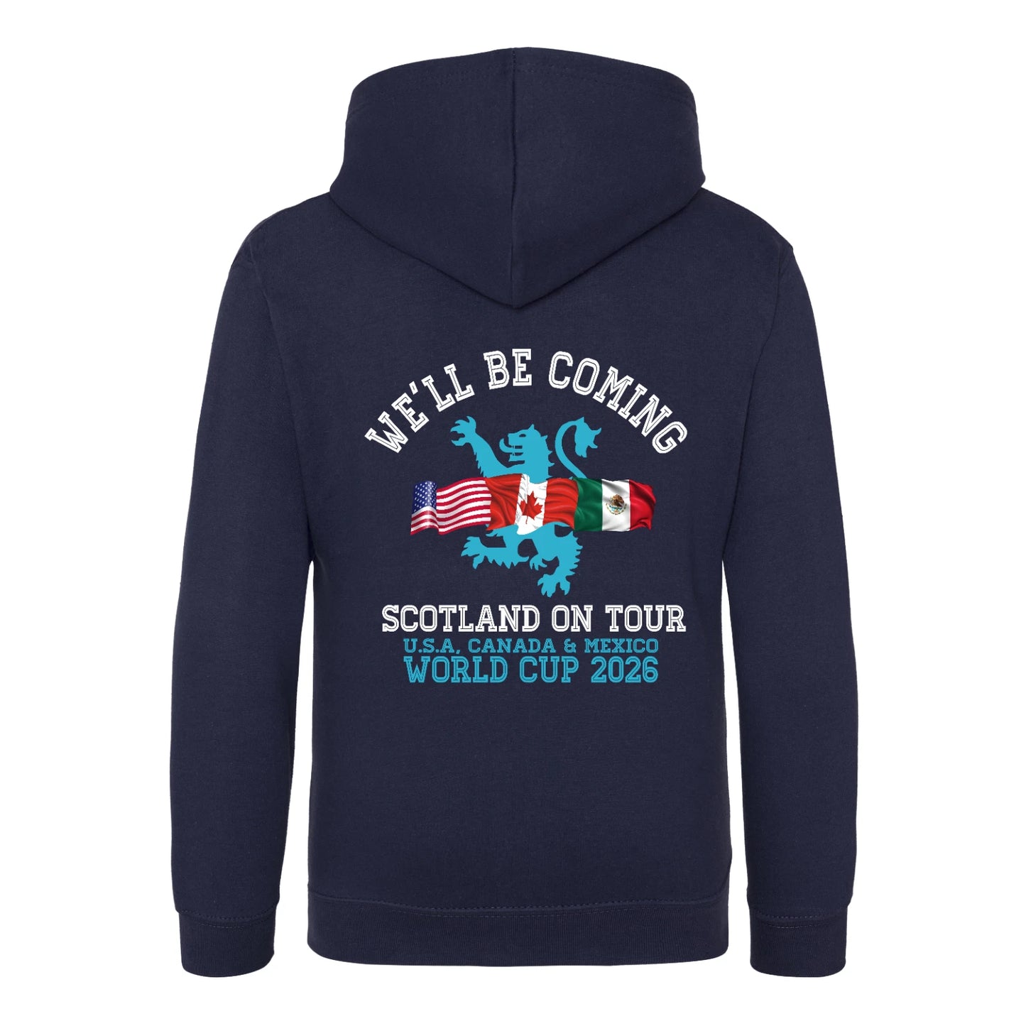 Scotland We'll Be Coming World Cup 2026 hoodie, Scottish Supporters Jumper