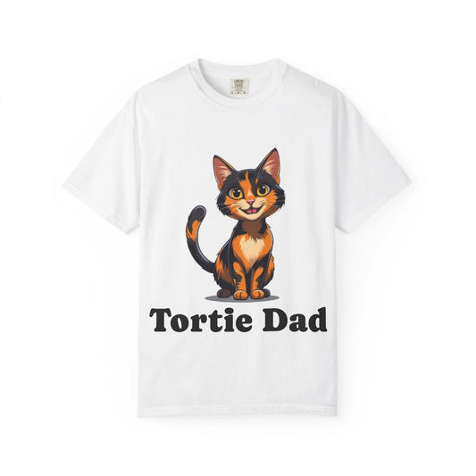 Tortie Cat Dad T-shirt - Perfect Gift for Cat Lovers, Father's Day