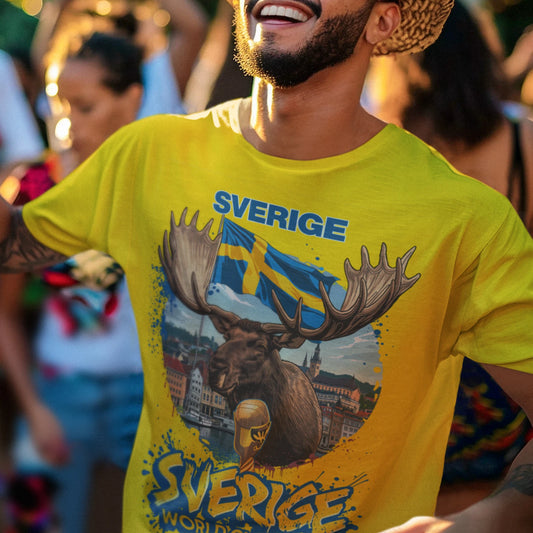 Sweden 2026 World Cup T-Shirt | Blågult Fan Tee | Unisex Soccer Gift