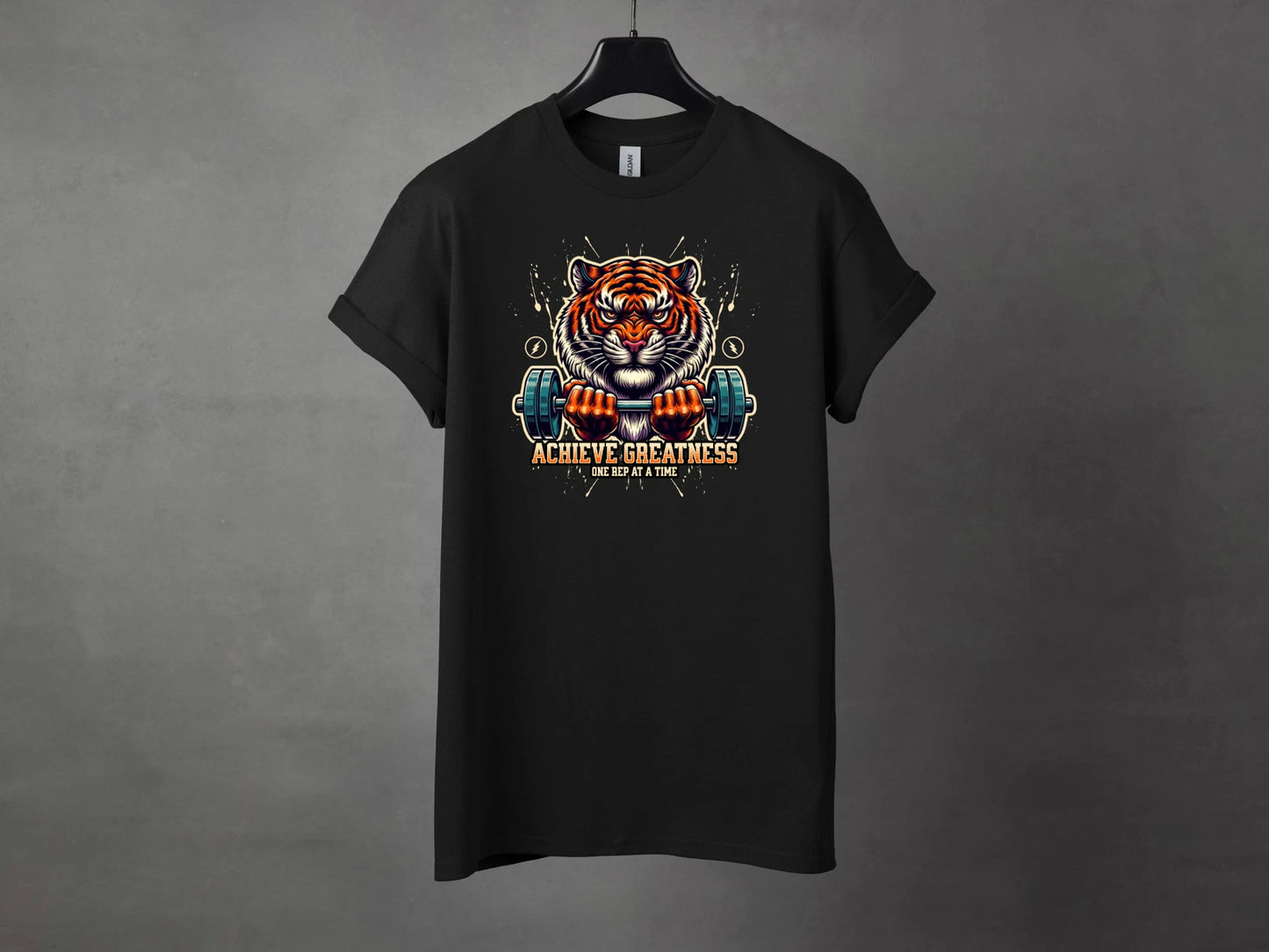 Sizes S-2XL - Achieve Greatness Premium Gym & Workout Tee | Brand New