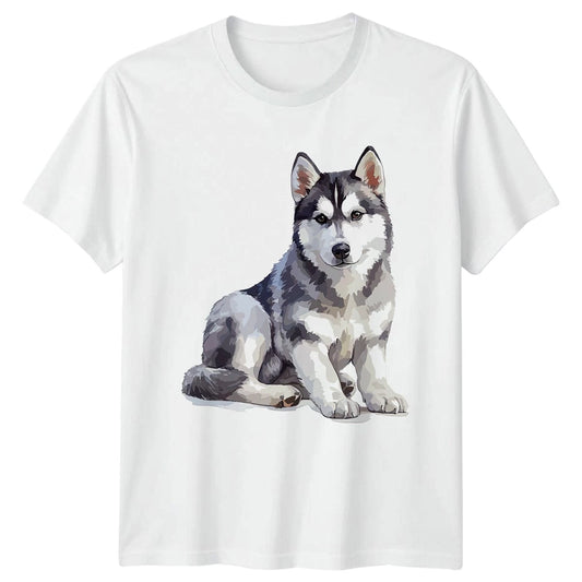 Husky T-Shirt Siberian Husky Dog Lover Birthday Gift For Him And Her