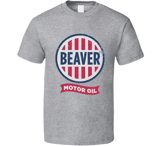 Beaver Motor Oil T Shirt