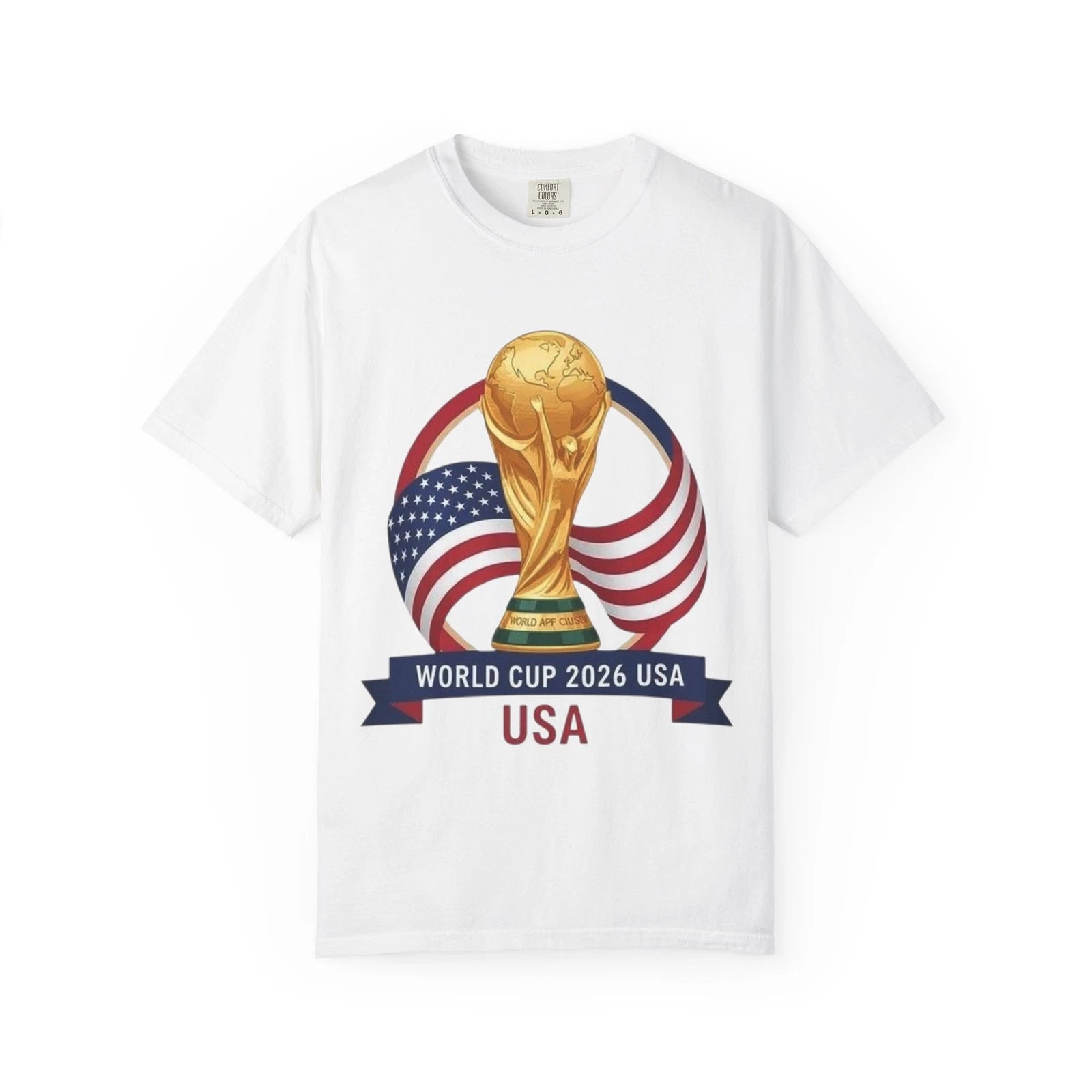 World Cup Trophy USA T-Shirt | World Cup 2026 Soccer Fan Tee
