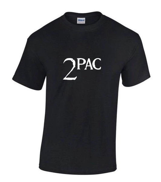 2PAC  - T-SHIRT Red, Black or White (S - 2XL)