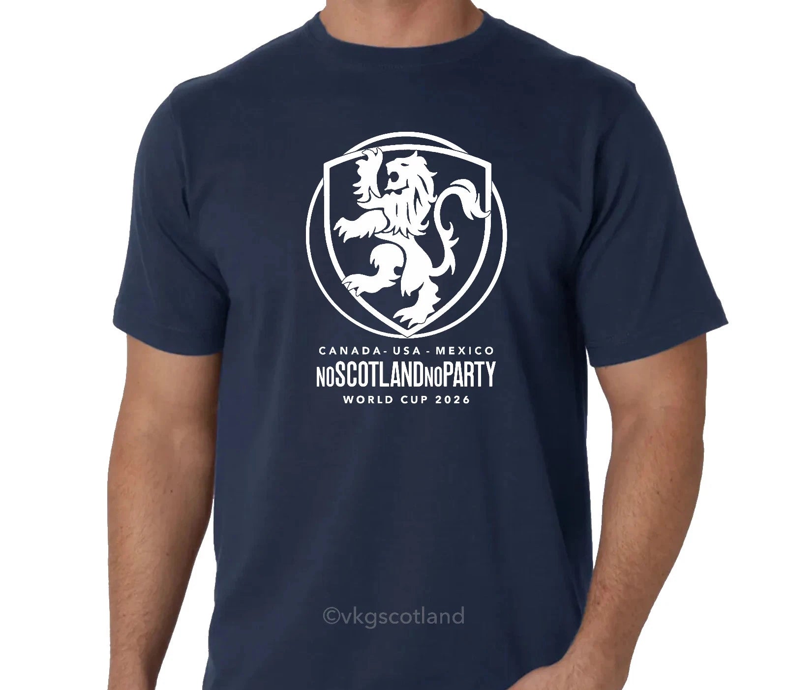 Scotland World Cup 2026, No Scotland No Party, t-shirt by VKG