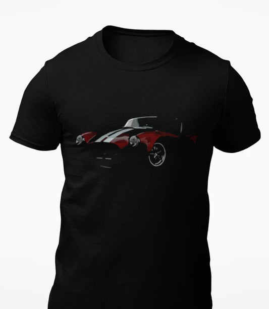 Red Shelby Cobra Classic Car Short-Sleeve Unisex T-Shirt