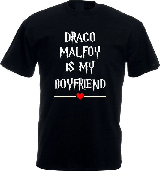 Draco Malfoy is my Boyfriend T-Shirt,Draco Malfoy Vintage T-Shirt Unisex Tee Top