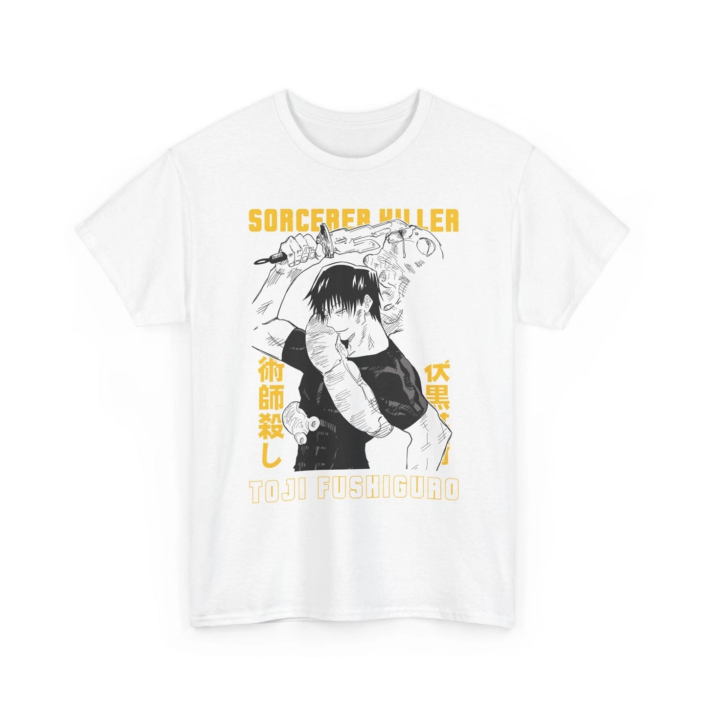Jujutsu Kaisen Toji Fushiguro T shirt Unisex Tee -Anime Merchandise
