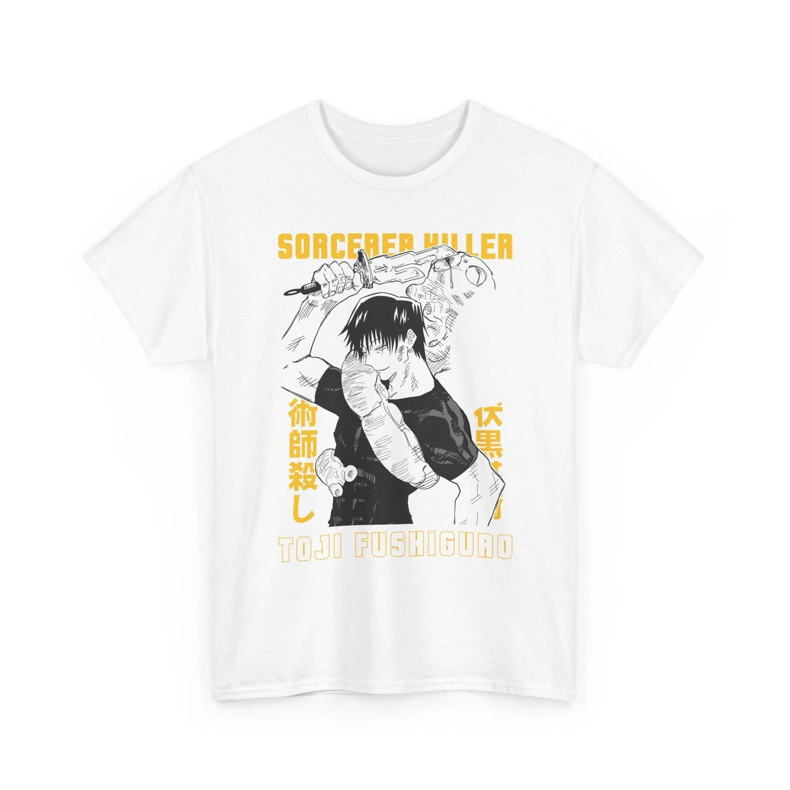 Jujutsu Kaisen Toji Fushiguro T shirt Unisex Tee -Anime Merchandise