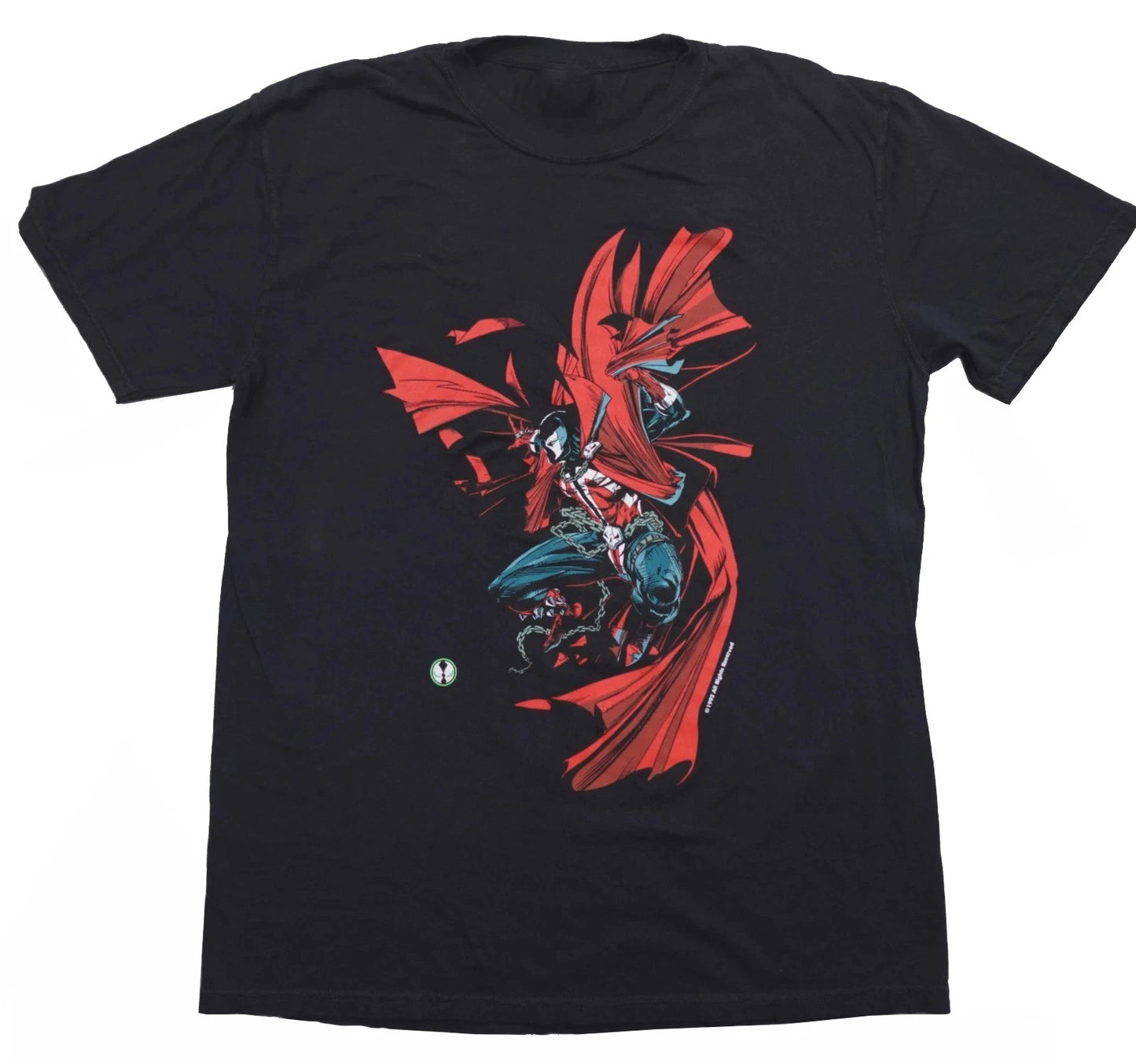 Whitegold Industries Todd McFarlanes Spawn Black T-Shirt Size S-5XL Reprint