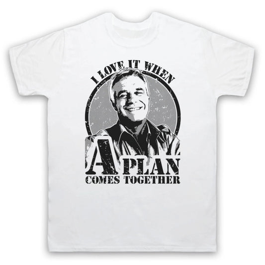 A TEAM HANNIBAL I LOVE UNOFFICIAL PLAN COMES TOGETHER MENS & WOMENS T-SHIRT