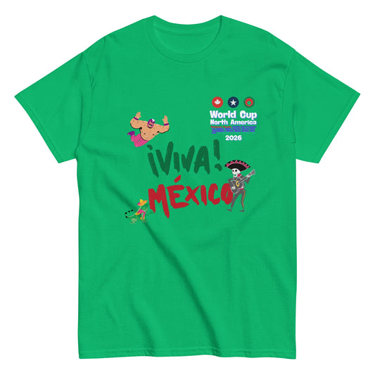 World Cup 2026 Soccer Unisex Mexico T-shirt USA Copa Del Mundo Canada 2026