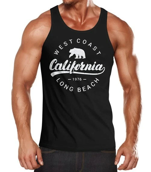 Men's Tank Top California Republic Muscle Shirt Muscle Shirt Neverless®
