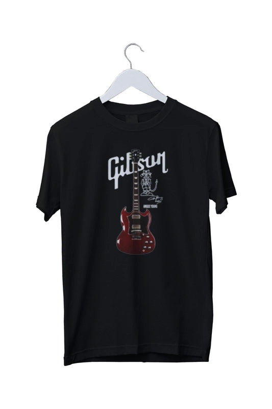 Gibson Les Paul Guitar Graphic Print Unisex T-Shirt Mens S M L XL 2 3 4 XL