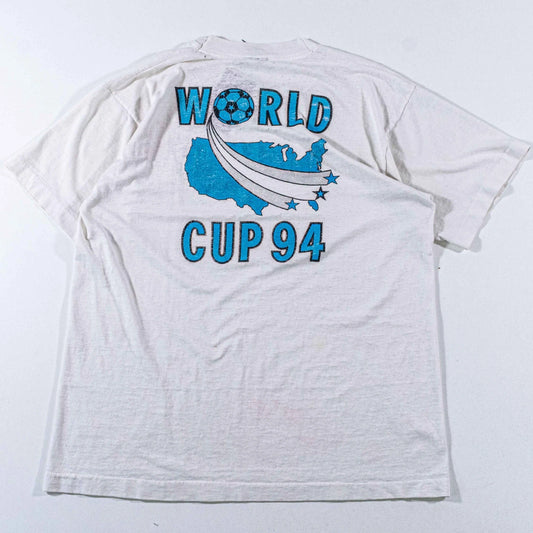 Vintage 1994 World Cup Lehigh Valley Soccer T-Shirt Medium 90s VTG