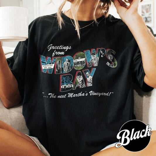 Greetings From Widow's Bay Horror Movie Vintage Shirt