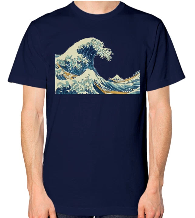 Hokusai Unisex T-Shirt The Great Wave Top