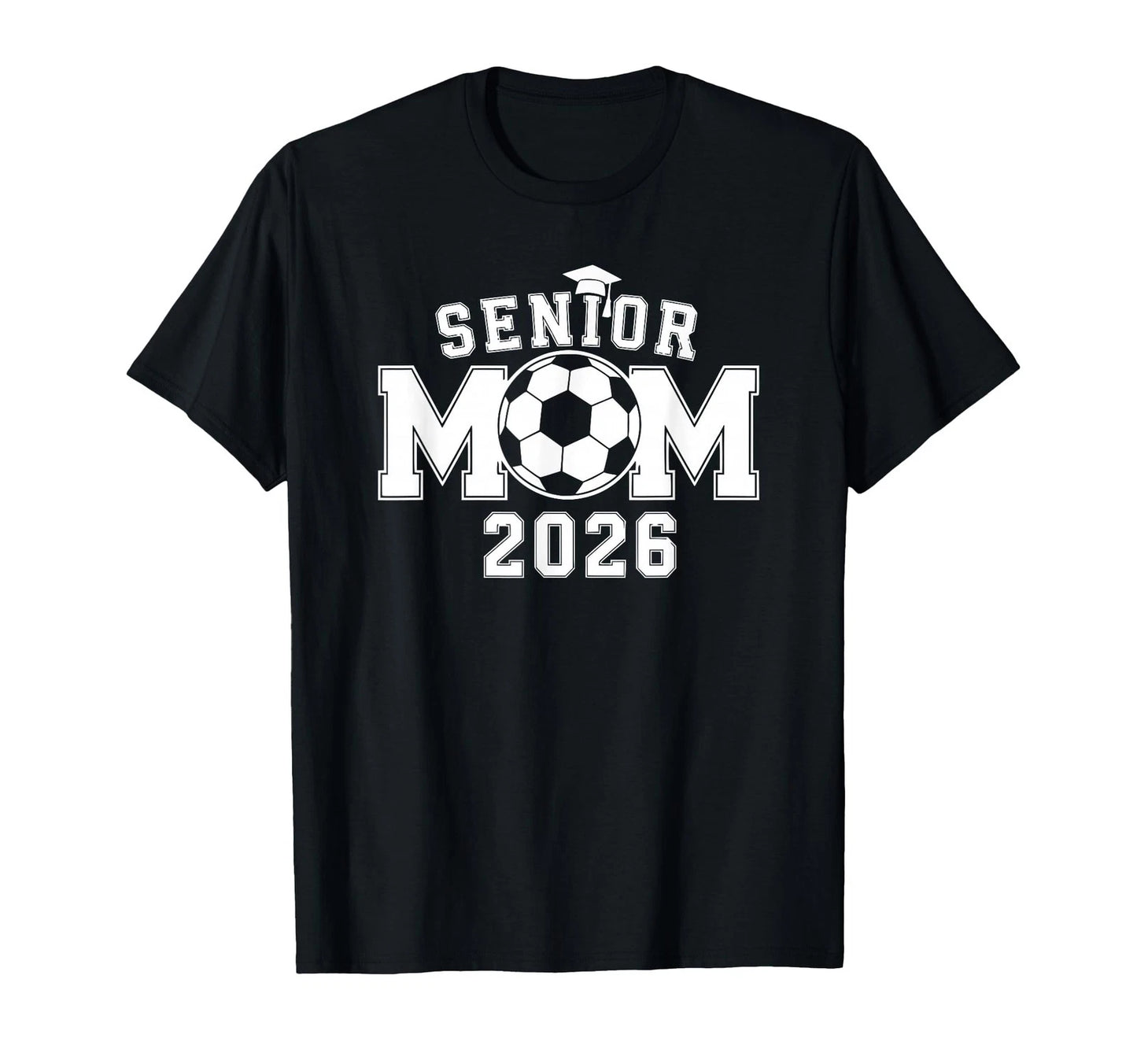 Senior 2026 Soccer Mom High Graduation Outfit Proud T-Shirt