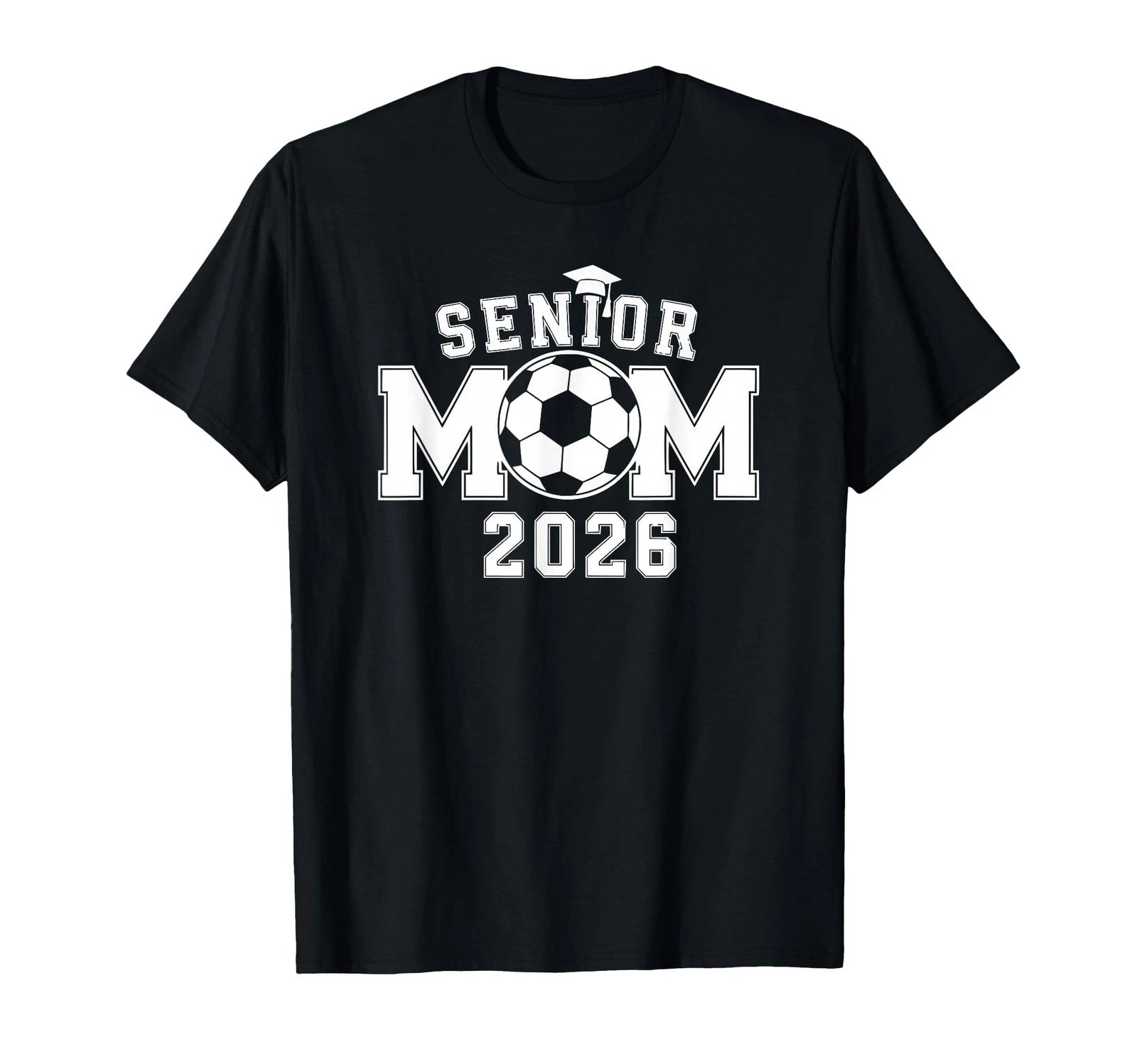 Senior 2026 Soccer Mom High Graduation Outfit Proud T-Shirt