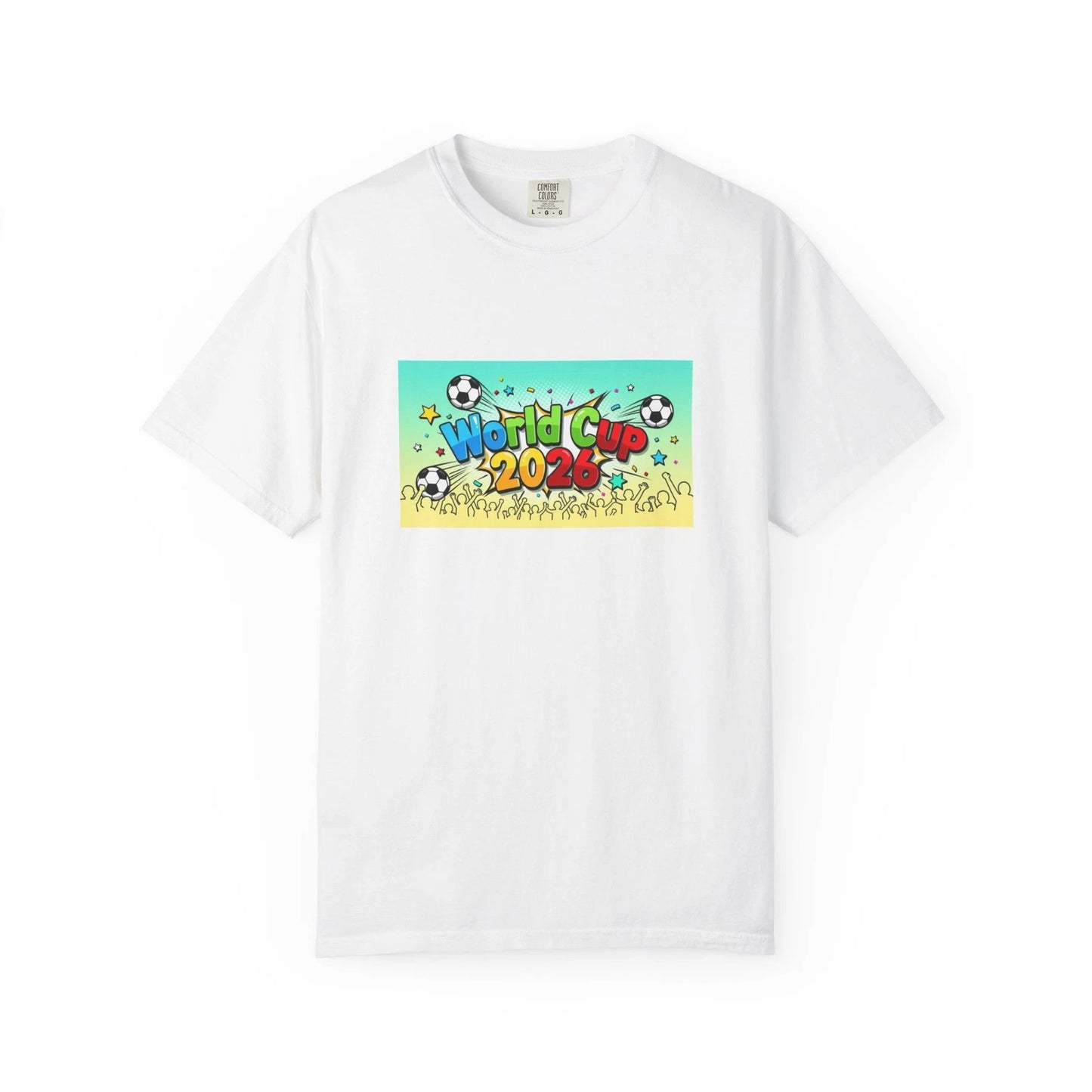 World Cup 2026 Soccer T-Shirt | Retro Cartoon Football Design