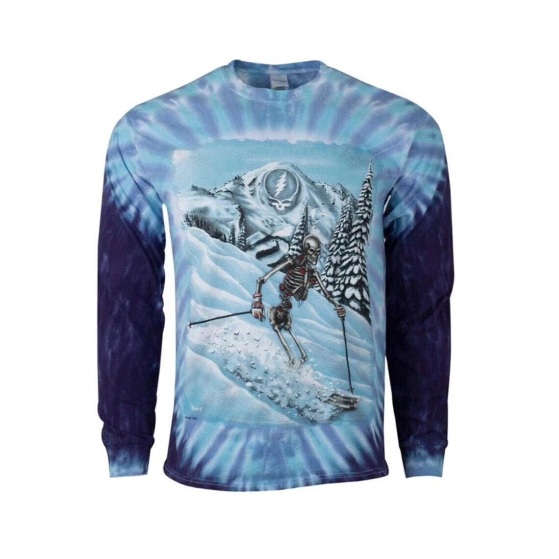 Grateful Dead Powderman long sleeve shirt -Grateful Dead Bertha Skiing All Sizes